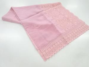 ビロードレース花模様ショール